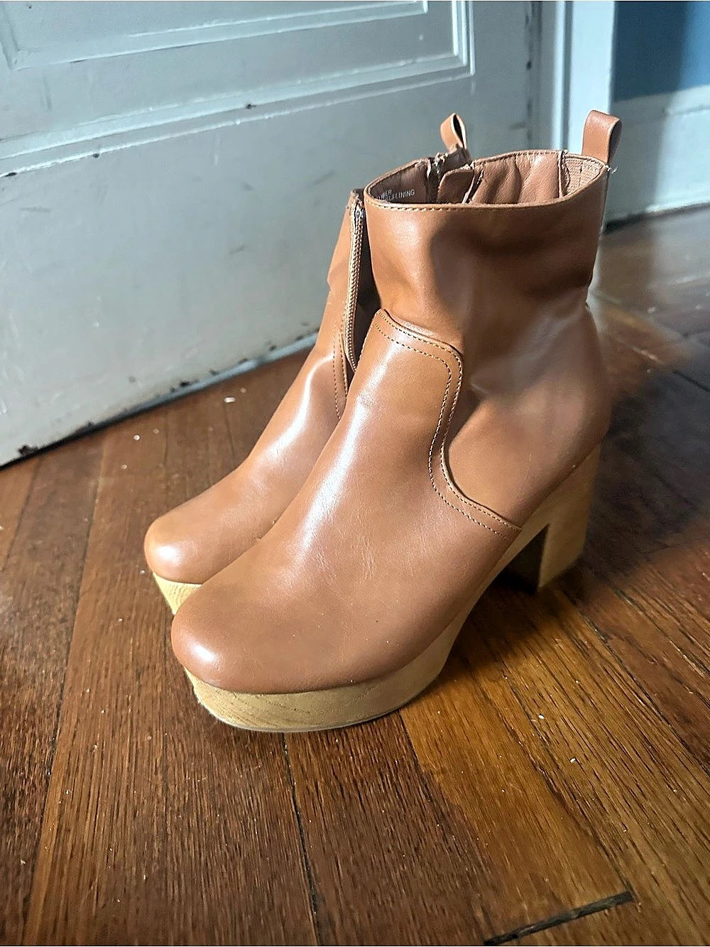 Brown Ankle Boots Like New